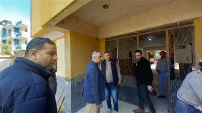 وكيل وزارة الرياضة يتابع تطوير المبنى الإداري لمركز شباب ميت راضي ببنها