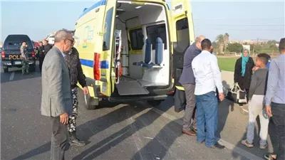 تفاصيل حادث تصادم 3 سيارات أعلى الطريق الدائري بالسلام