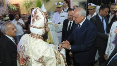 محافظ الجيزة يقدم التهاني لمطرانية الأقباط الأرثوذوكس (فيديو)