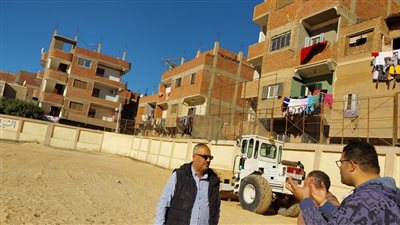 وكيل وزارة الرياضة بالقليوبية يتابع تجديد ملعب بهادة