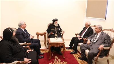 وزيرا التربية والتعليم العالي يتقدمان بالتهنئة للبابا تواضروس الثاني بمناسبة عيد الميلاد المجيد