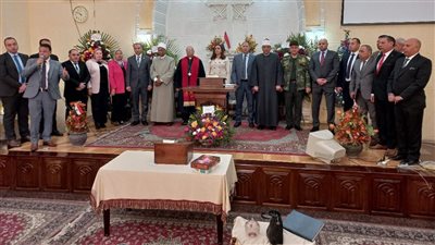 نائب محافظ البحيرة تهنئ الأقباط بعيد الميلاد المجيد (صور)