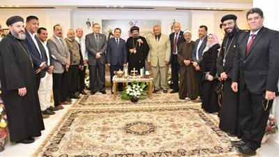 رئيس جامعة الوادى الجديد يهنئ الأقباط بعيد الميلاد