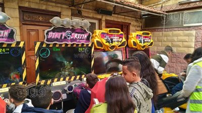 15 صورة ترصد احتفالات كنيسة الأنبا بيشوى في بورسعيد بعيد الميلاد