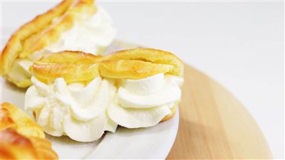 طريقة عمل الميني إكلير، حلوة سهلة التحضير 