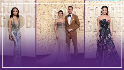 توافد نجوم هوليوود على السجادة الحمراء لحفل الجولدن جلوب 81 (صور)