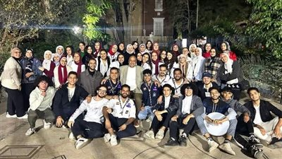 الخدمة الاجتماعية بالمركز الأول فى مسابقة المعرض الكشفي الثاني لجوالة كليات جامعة حلوان