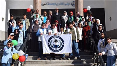 جامعة العريش تحتفل باليوم العالمي لبرايل مع فريق أصحاب البصيرة (صور)