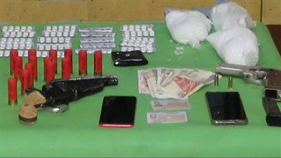 القضاء على بؤرة إجرامية لتصنيع مخدر الترامادول في كفر الشيخ (صور)