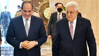 محمود عباس يشيد بالدور المصري في خدمة القضية الفلسطينية