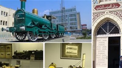 عرض 700 قطعة في أقدم متاحف العالم للسكك الحديدية بمصر (فيديو)