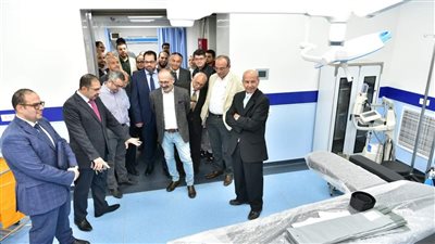 افتتاح قسم جراحة الأوعية الدموية بمستشفى أمراض وجراحات القلب والصدر