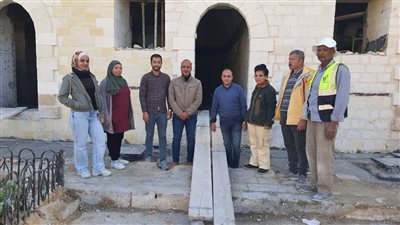 آثار الإسكندرية تتابع تطوير حمامات قلعة قايتباي