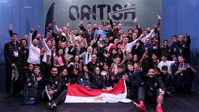 وزير الرياضة يهنئ الإسكواش بالسيطرة على المراكز الأولى في بطولة بريطانيا للناشئين