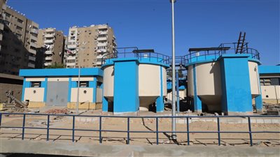 انتهاء أعمال تجديد محطة مياه الهلالي وبدء تشغيلها بأسيوط