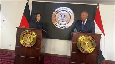 شكري: وزيرة الخارجية الألمانية ستزور العريش ومعبر رفح