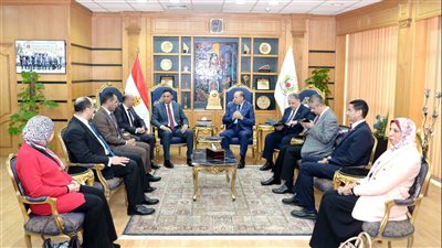 برتوكول تعاون بين جامعة المنصورة وأكاديمية السادات للعلوم الإدارية