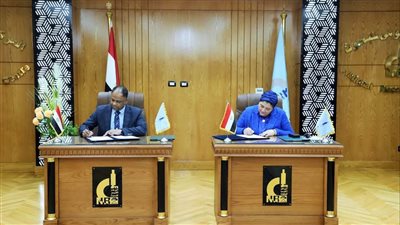 القومي للبحوث يوقع بروتوكول مع جامعة أكتوبر التكنولوجية