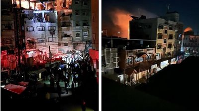 شهداء وجرحى في قصف إسرائيلي لعمارة برفح، وممرضة تتفاجئ بأبناء شقيقتها ضمن المصابين (فيديو) 