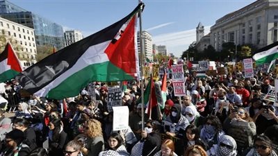 دعوات لمظاهرة مليونية في واشنطن السبت المقبل للمطالبة بوقف العدوان على غزة 