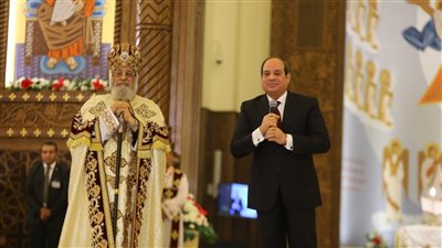 البابا تواضروس: نحن الآن نبني دولة، والرئيس السيسي قائد شجاع