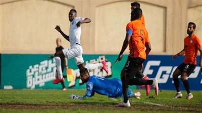 كأس الرابطة، الجونة يتقدم على البنك الأهلي بهدف في الشوط الأول