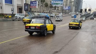 هطول أمطار خفيفة في مناطق شرق الإسكندرية 