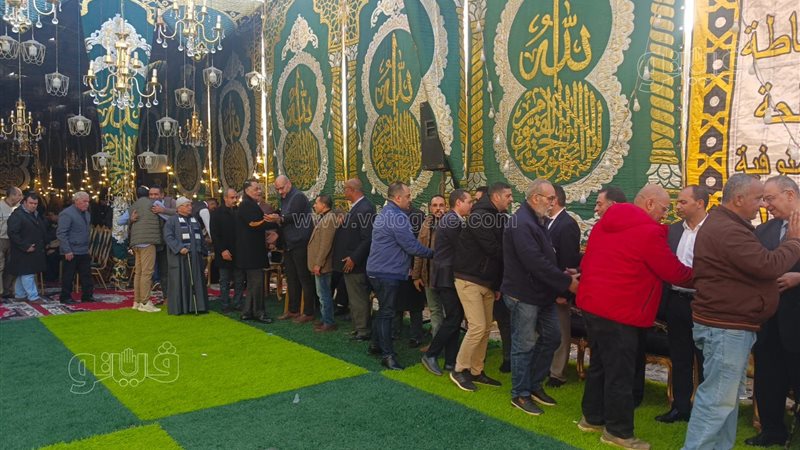 عزاء نجل عم الرئيس