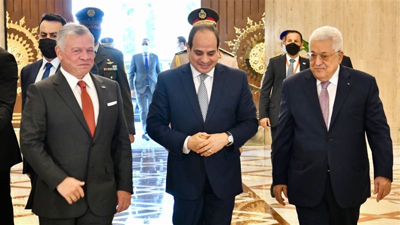 قادة مصر والأردن