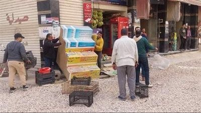 رفع 1164 حالة إشغال طريق مخالف بنطاق 6 مراكز بالبحيرة (صور)