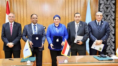 توقيع بروتوكول تعاون بين المركز القومي للبحوث وجامعة 6 أكتوبر التكنولوجية 