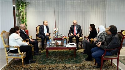 تفاصيل لقاء رئيس جامعة عين شمس وسفير الأردن