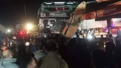 مصرع وإصابة 21 شخصًا في حادثى سير منفصلين بالبحيرة (صور) 