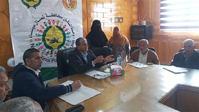 القضاء على البطالة لتوفير حياة كريمة، ندوة بمدينة الحسنة في وسط سيناء