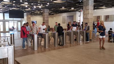 افتتاح صالة استقبال الزائرين بمعبد كوم أمبو في أسوان بعد تطويرها