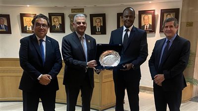 الرئيس التنفيذي للشركة الأفريقية لإعادة التأمين Africa re يزور الاتحاد المصري للتأمين 