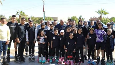 صبحي والزملوط يتفقدان نادي الهجن والفروسية الدولي بالوادي الجديد (صور)