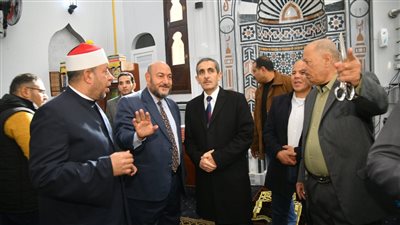 بتكلفة 6 ملايين جنيه بالجهود الذاتية، محافظ الغربية يفتتح مسجد بسيون (صور)