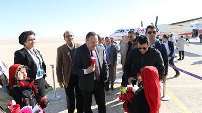 العاصمة الإدارية الجديدة أولى زيارات وزير الشباب والرياضة بالوادي الجديد 