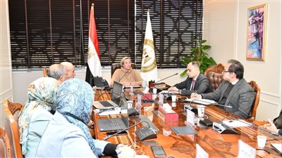 وزيرة البيئة تناقش مسودة دراسة التعامل مع موجات الطقس الحارة ونوبات تلوث الهواء