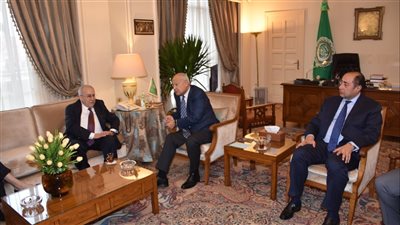 أبو الغيط يستقبل المبعوث الخاص لسكرتير عام الأمم المتحدة إلى السودان