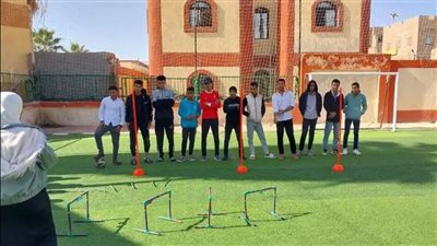 شباب الأقصر تنظم جلسة رياضية بإدارة شباب الزينية