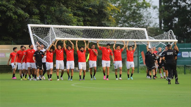 منتخب مصر يخوض مرانه