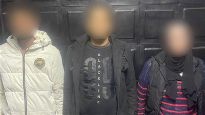 ضبط 6 لصوص لارتكاب جرائم سرقات فيلا وهاتف ولودر بالقاهرة (صور)