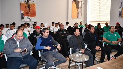 وزير الرياضة يلتقي لاعبي المنتخب الأوليمبي على هامش الندوة التثقيفية لمكافحة المنشطات 