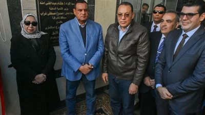 وزير التنمية المحلية يفتتح مشروع برج إداري ومول تجاري بميدان التحرير بالزقازيق