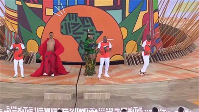  محمد رمضان يشارك نجوم إفريقيا الغناء في حفل افتتاح بطولة كأس الأمم الإفريقية 2023 (فيديو)