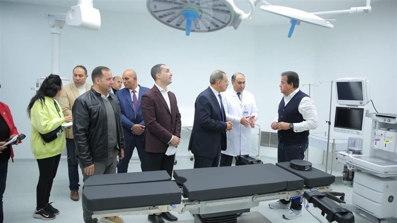 وزير الصحة بمركز