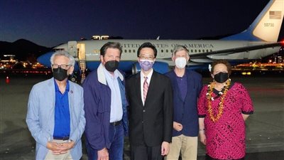 وفد أمريكي يتوجه إلى تايوان متجاهلا غضب الصين