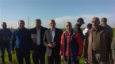 رئيس محطات البحوث يتفقد برامج تربية القمح وبعض المحاصيل الاستراتيجية في سخا